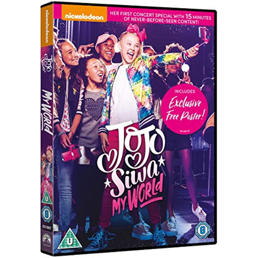 Jojo Siwa: My World (Exclusive Poster Included) [DVD] [Region 2] - New Sealed - Attic Discovery Shop