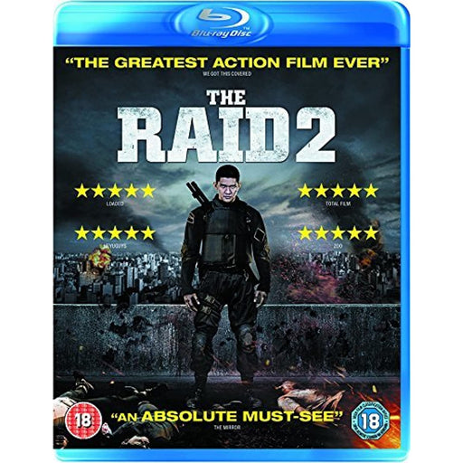 The Raid 2 [Blu-ray] [2014] [Region B] - New Sealed - Attic Discovery Shop