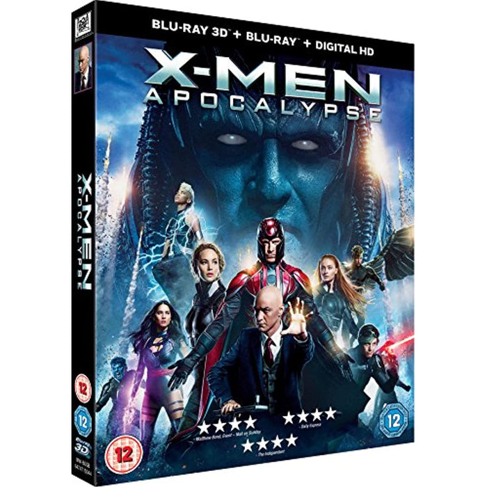 X-Men: Apocalypse [Blu-ray 3D + 2D] [Region B] - New Sealed - Attic Discovery Shop