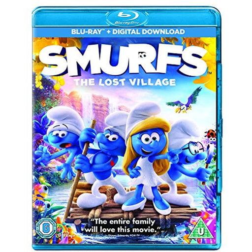 Smurfs: The Lost Village [Blu-ray] [2017] [Region Free] - Like New - Attic Discovery Shop
