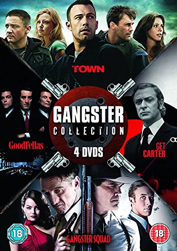 Gangster Collection 4 DVD's inc. Goodfellas, Get Carter [Region 2] - Like New - Like New - Attic Discovery Shop