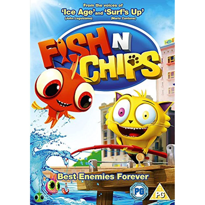 Fish N Chips - Children's Cartoon Film [DVD] [Region 2] - New Sealed - Attic Discovery Shop