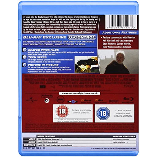 Doomsday [Blu-ray] [Region Free] - Like New - Attic Discovery Shop