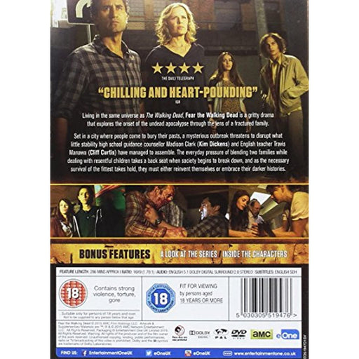 Fear The Walking Dead - Season 1 Complete First Series [DVD] [2015] [Region 2] - Like New - Attic Discovery Shop
