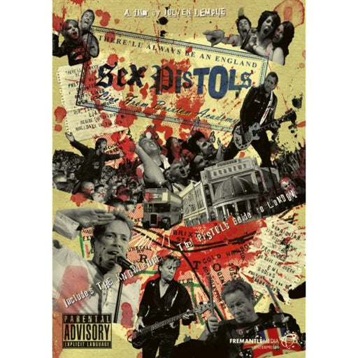 The Sex Pistols - There'll Always Be An England [Rare DVD] [Region Free] - Very Good - Attic Discovery Shop