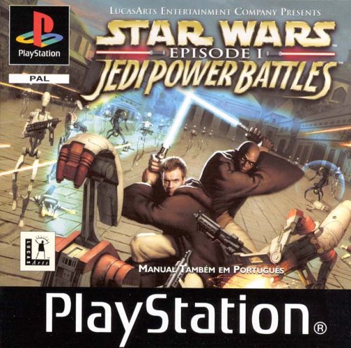 Star Wars Episode 1 I Jedi Power Battles (PS1 PlayStation 1 Game) - Good - Attic Discovery Shop