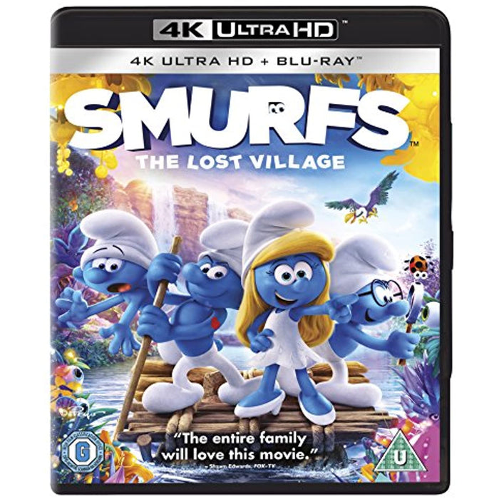 Smurfs: The Lost Village (2 Disc 4K UHD + Blu-ray) [Region Free] - New Sealed - Attic Discovery Shop