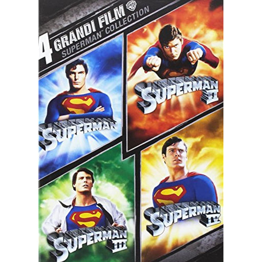 4 Grandi Film - Superman Collection Four Classics [DVD] [Region 2] [Rare Import] - Very Good - Attic Discovery Shop