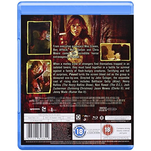 Feast [Blu-ray] [Region B] Horror - Very Good - Attic Discovery Shop