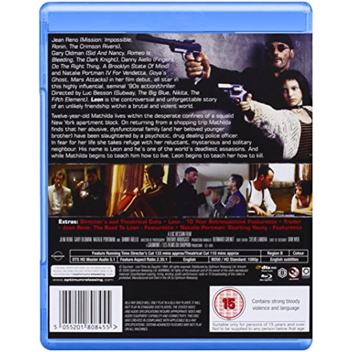 Leon - The Director's Cut [Blu-ray] [Region B] - Like New - Attic Discovery Shop