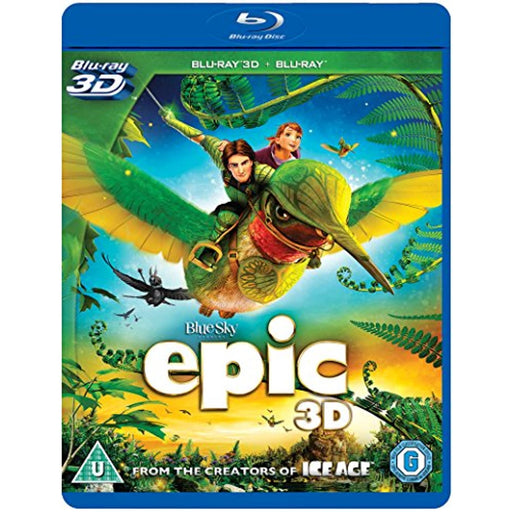 Epic 3D [Blu-ray + Blu-ray 2D Version] [Region A, B] - New Sealed - Attic Discovery Shop