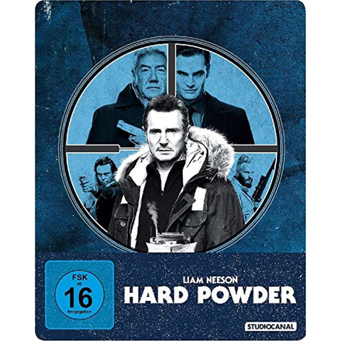 Hard Powder: Limited SteelBook Edition [Rare German Import] [Blu-ray] [Region B] - New Sealed - Attic Discovery Shop