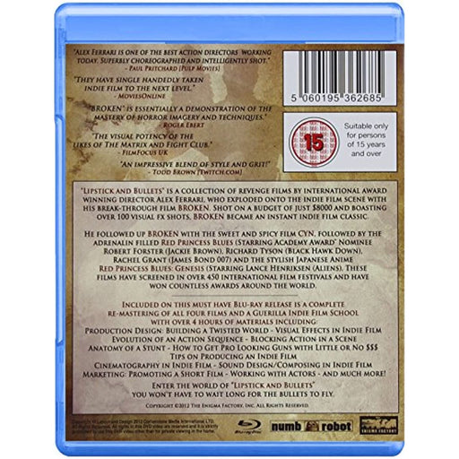 Lipstick & Bullets [Blu-ray] [Region B] - Like New - Attic Discovery Shop