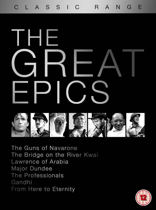Classic Range - The Great Epics: The Guns of Navarone & More DVD Set [Region 2] - Like New - Attic Discovery Shop