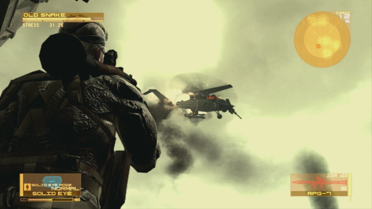 Metal Gear Solid 4 - Guns Of The Patriots Platinum (PS3 PlayStation 3 Game) - Very Good - Attic Discovery Shop