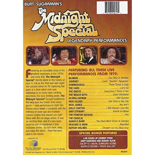The Midnight Special - Burt Sugarman's - [DVD] [1979] [Region 2] - Very Good - Attic Discovery Shop