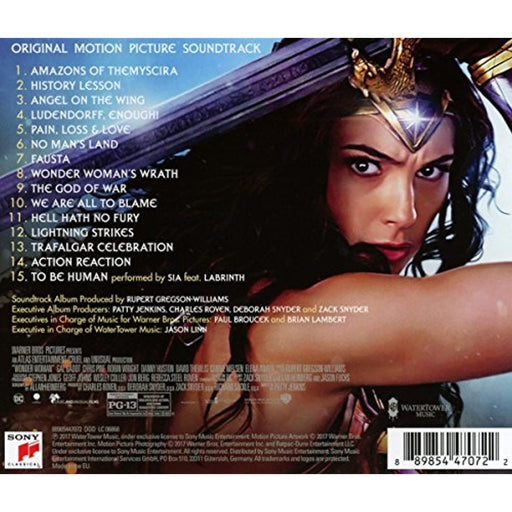 Wonder Woman (Original Motion Picture Soundtrack) [CD Album] DC Gregson-Williams - Very Good - Attic Discovery Shop