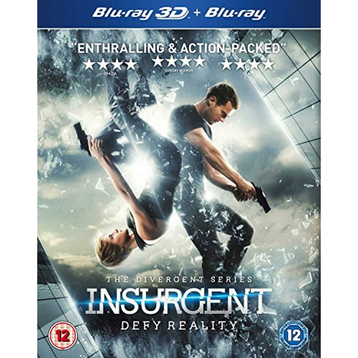 Insurgent [Blu-ray 3D + 2D] [Region Free] - New Sealed - Attic Discovery Shop