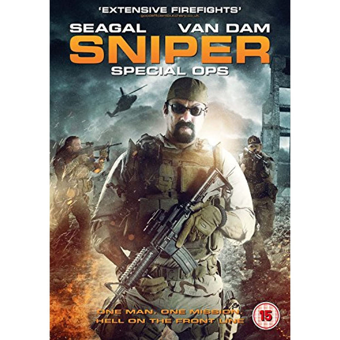 Sniper Special Ops - Seagal, Van Dam [DVD] [Region 2] - New Sealed - Attic Discovery Shop