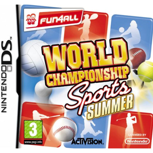 World Championship Sports: Summer (Nintendo DS Game) [Includes Manual] - Very Good - Attic Discovery Shop