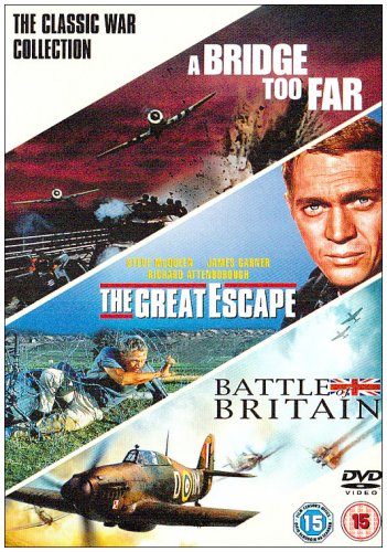 A Bridge Too Far/The Great Escape/Battle Of Britain DVD [Region 2] - New Sealed - Attic Discovery Shop