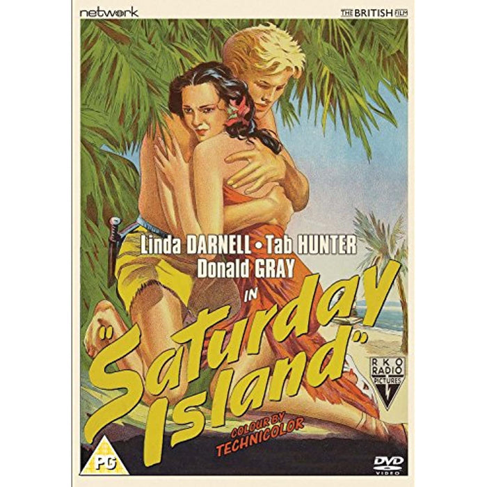 Saturday Island - Tab Hunter, Linda Darnell - 1952 [DVD] [Region 2] - New Sealed - Attic Discovery Shop