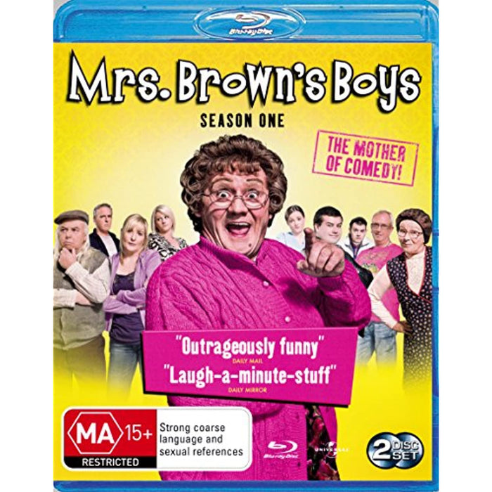 NEW Sealed Mrs Brown's Boys: Season One / Complete Series 1 [Blu-ray] [Region B] - Attic Discovery Shop