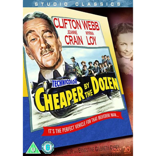 Cheaper By The Dozen - Clifton Webb [DVD] [Region 2] - New Sealed - Attic Discovery Shop