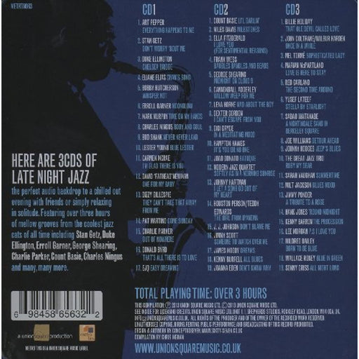 Late Night Jazz - The Ultimate Collection [3 CD Collection Box Set] - Like New - Attic Discovery Shop