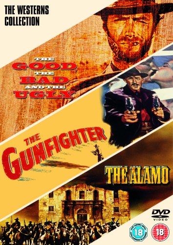 The Good, The Bad And The Ugly / Gunfighter / Alamo [DVD] [Reg 2] - New Sealed - Attic Discovery Shop