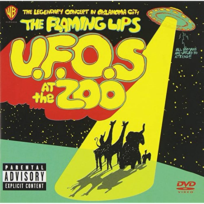 The Flaming Lips U.F.O.s At The Zoo Oklahoma Rare DVD CD Style Case ALL Regions - Very Good - Attic Discovery Shop