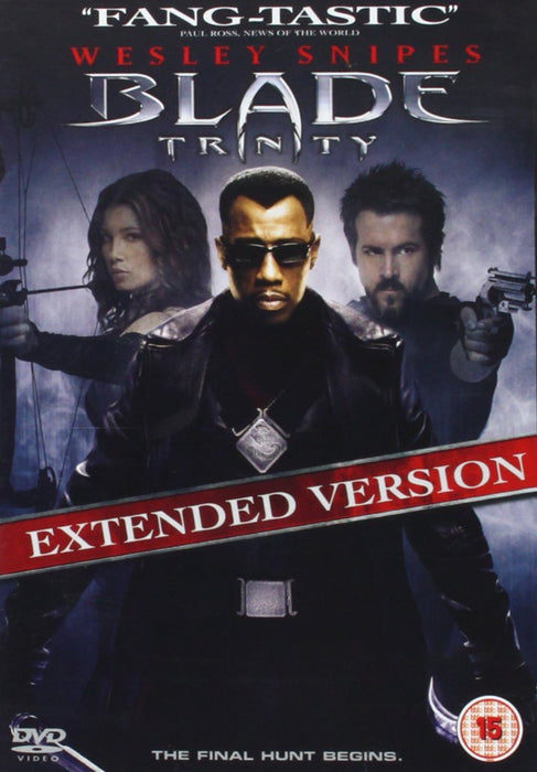 Blade: Trinity (Extended Version) [DVD] [Region 2] - New Sealed - Attic Discovery Shop
