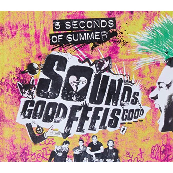 5 Seconds of Summer - Sounds Good Feels Good [CD Album] - New Sealed - Attic Discovery Shop