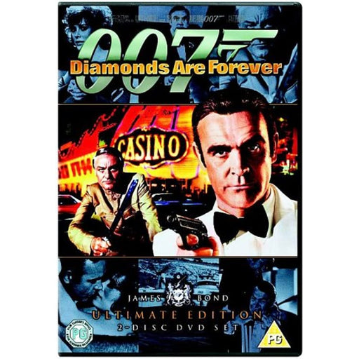 James Bond Diamonds Are Forever Ultimate Edition [DVD] [1971] [R2] - New Sealed - Attic Discovery Shop