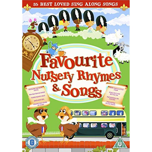 Favourite Nursery Rhymes and Songs [DVD] [Region 2] - New Sealed - Attic Discovery Shop