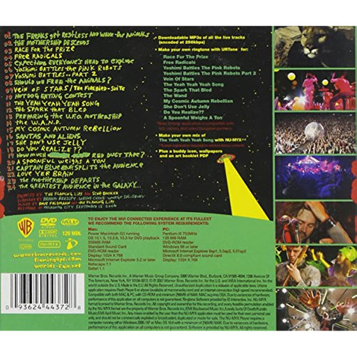 The Flaming Lips U.F.O.s At The Zoo Oklahoma Rare DVD CD Style Case ALL Regions - Very Good - Attic Discovery Shop
