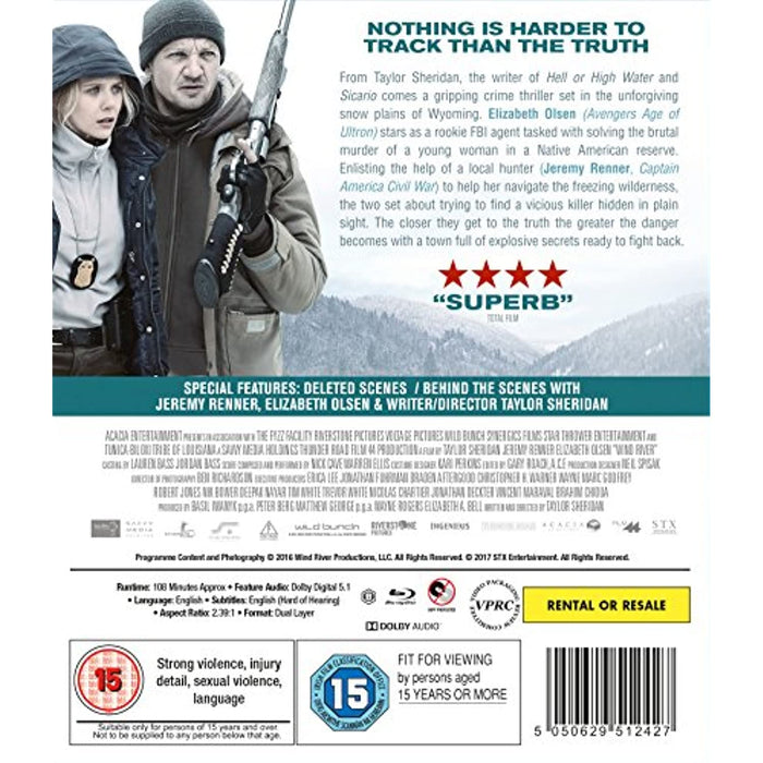 Wind River [Blu-ray] [2017] [Region B] - Very Good - Attic Discovery Shop