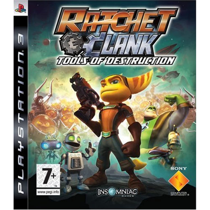 Ratchet and Clank: Tools of Destruction (PS3 PlayStation 3 Game) - Very Good - Attic Discovery Shop