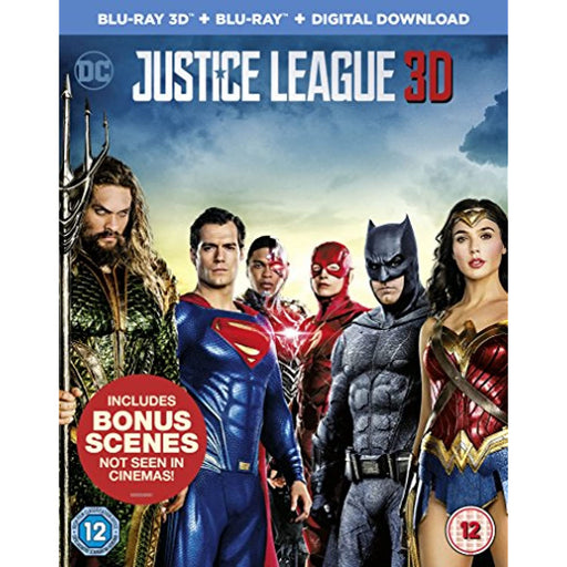 Justice League [Blu-ray 3D + 2D Blu-ray] [2017] [Region B] - Very Good - Attic Discovery Shop