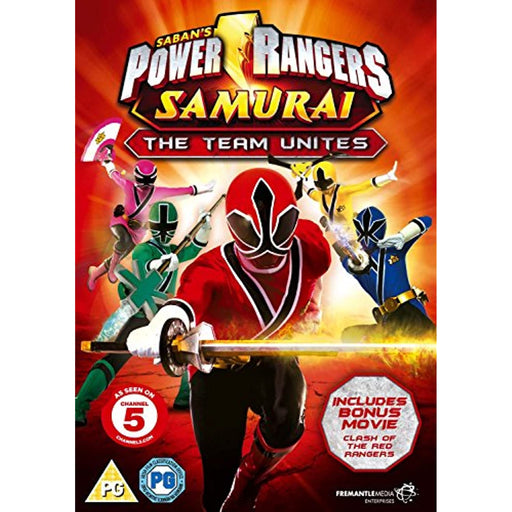 Power Rangers Samurai Vol.1 The Team Unites [DVD] [Region 2] - New Sealed - Attic Discovery Shop