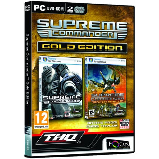 Supreme Commander - Gold Edition (PC DVD ROM Game) - Very Good - Attic Discovery Shop