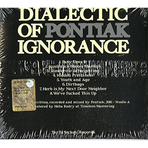 NEW Sealed Pontiak - Dialectic of Ignorance [CD Album] Rare Digipak Thrill 436 - Attic Discovery Shop