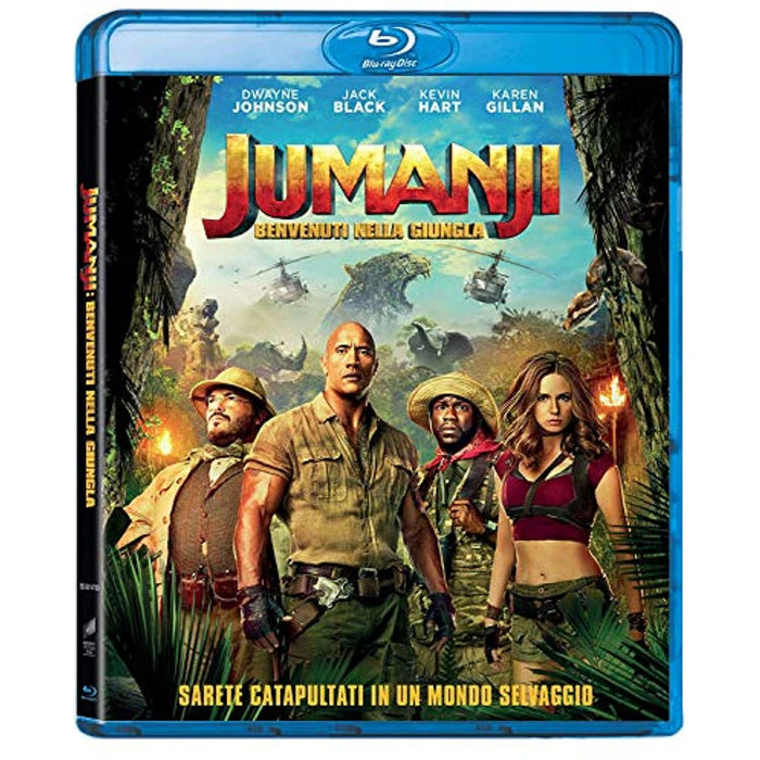 NEW Sealed Jumanji: Welcome To The Jungle [Blu-ray] [2017] (Region Free A B C) - Attic Discovery Shop