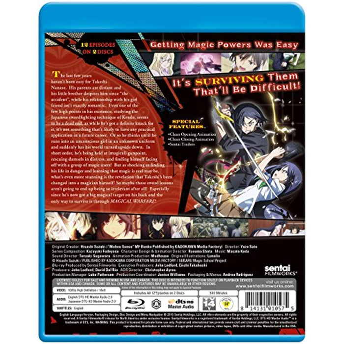 Magical Warfare: Complete Collection [Blu-ray] Anime [US Import Region A] Anime - Very Good - Attic Discovery Shop