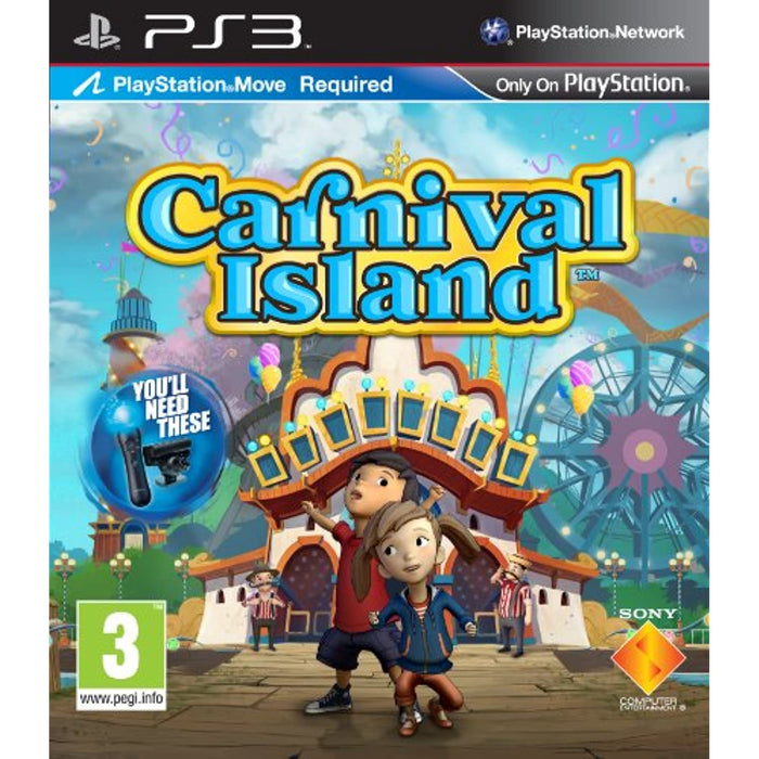 Carnival Island - Move Required (PS3 PlayStation 3 Game) - Very Good - Attic Discovery Shop