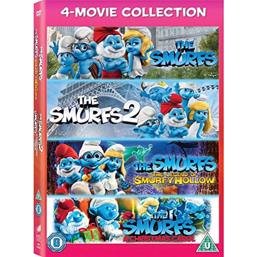 The Smurfs: Ultimate 4 Movie Collection [DVD] [Region 2] - Like New - Attic Discovery Shop