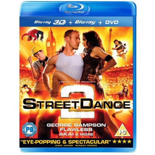 StreetDance 2 (Blu-ray 3D + Blu-ray + DVD) [Region B] - New Sealed - Attic Discovery Shop