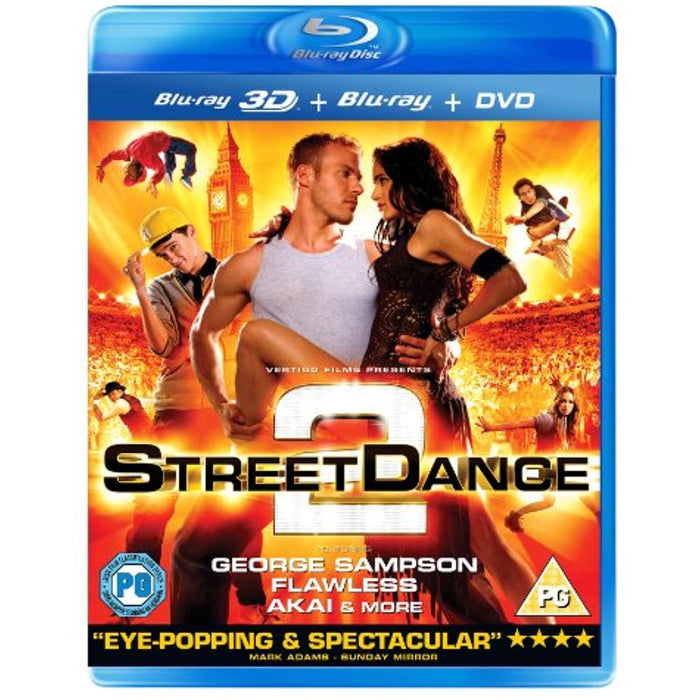 StreetDance 2 (Blu-ray 3D + Blu-ray + DVD) [Region B] - New Sealed - Attic Discovery Shop