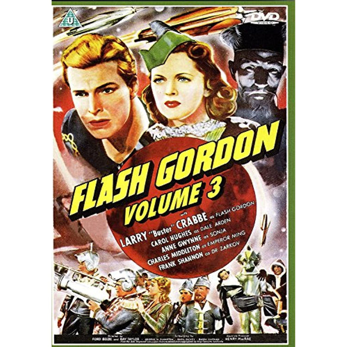 Flash Gordon Vol.3 Volume 3 [DVD] [Region Free] - New Sealed - Attic Discovery Shop