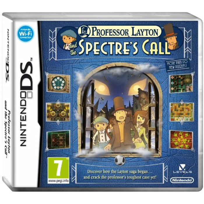 Professor Layton and the Spectre's Call (Nintendo DS Game) [Includes Manual] - Very Good - Attic Discovery Shop